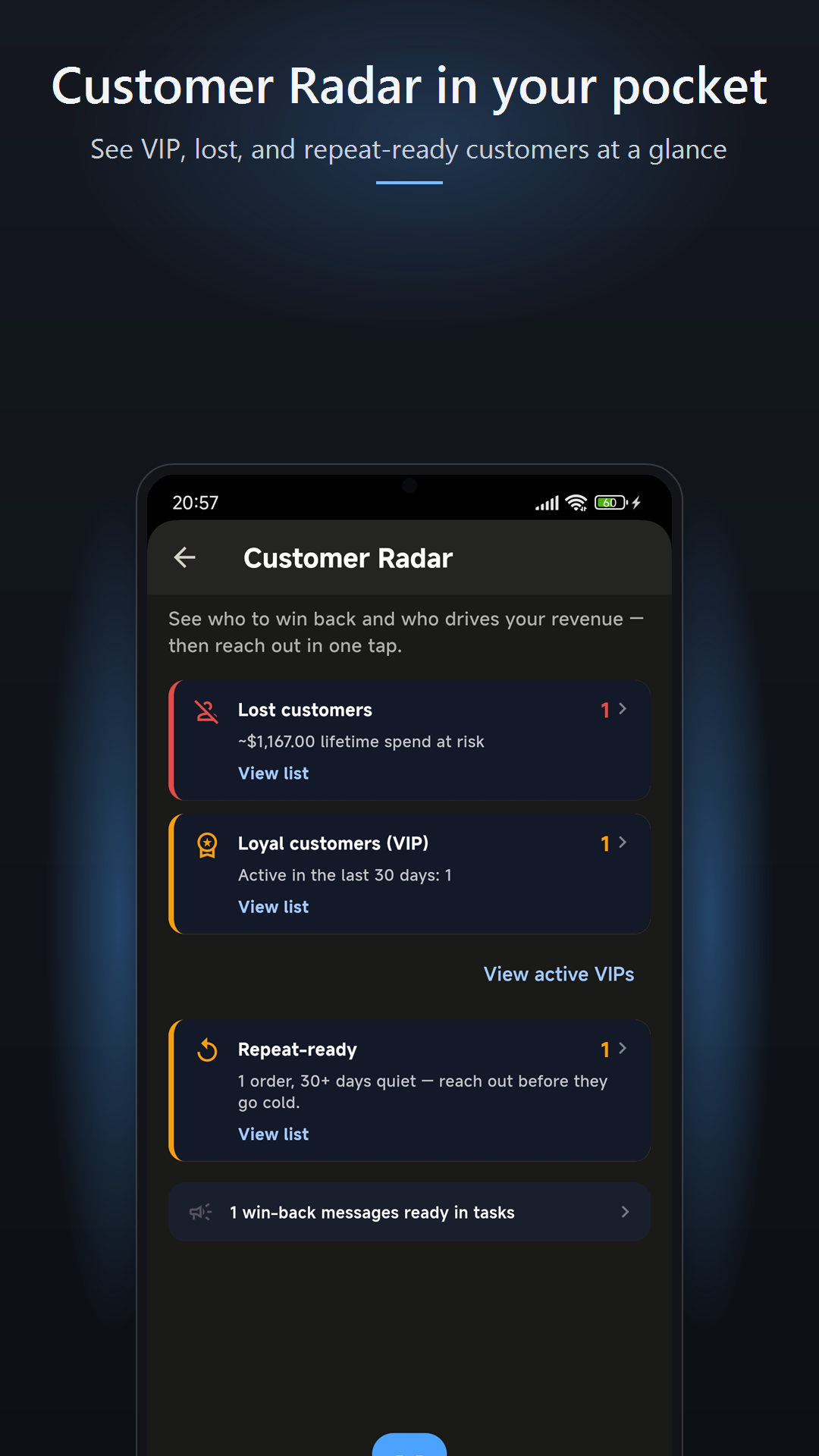 Customer Radar
